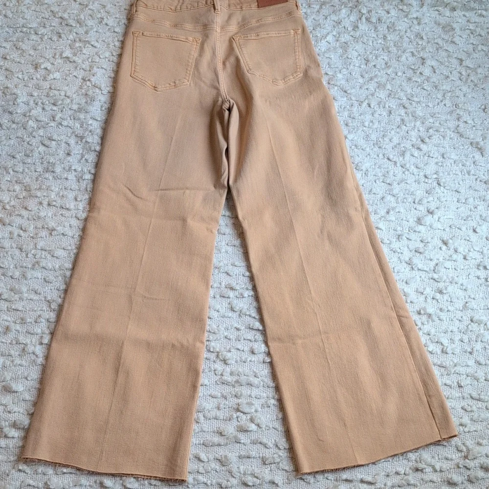 Dear John Washed Orange Sunflower Wide Leg 29 Waist Fiona High Rise - Picture 2 of 14